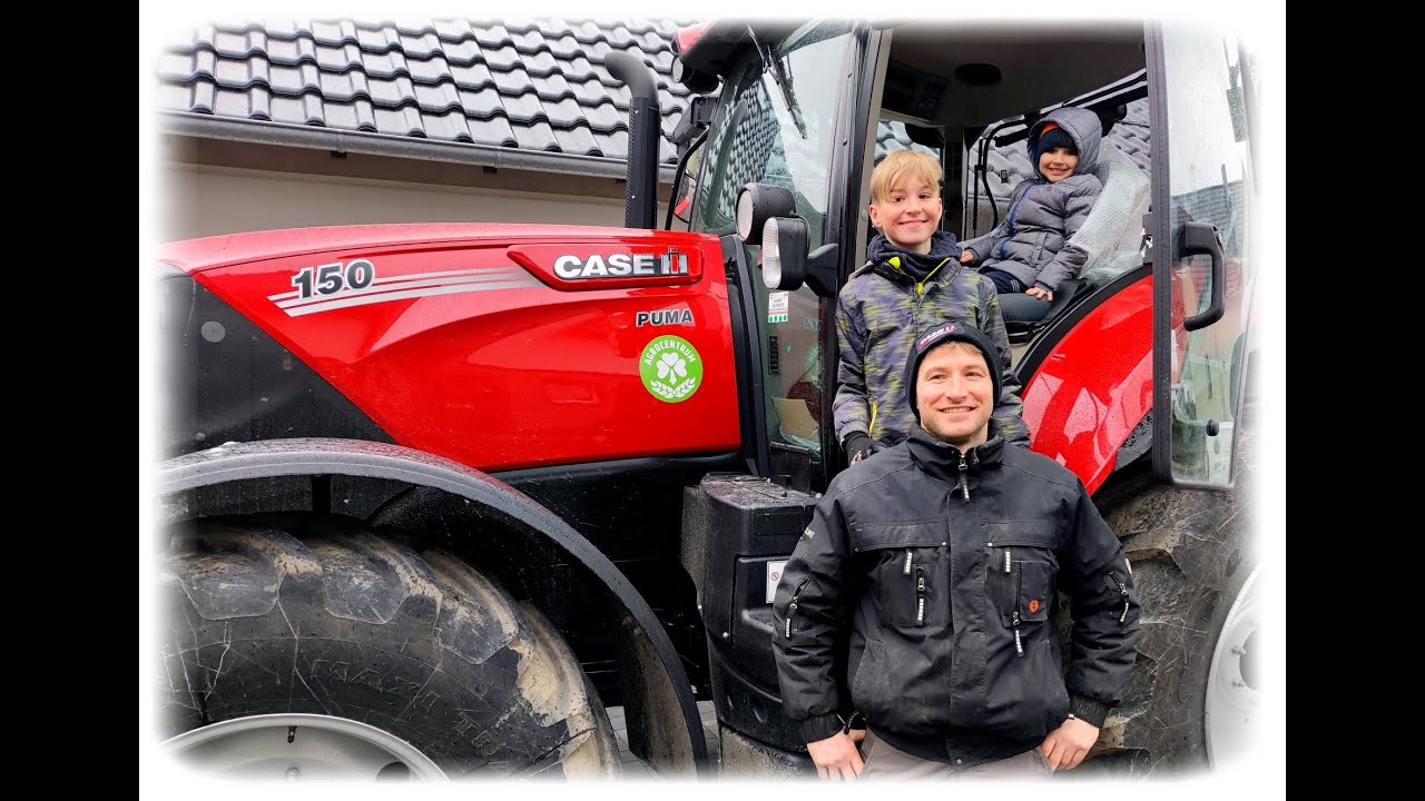 Przekazanie klientowi ciągnika Case IH - Puma 150 Multicontroller z Agrocentrum
