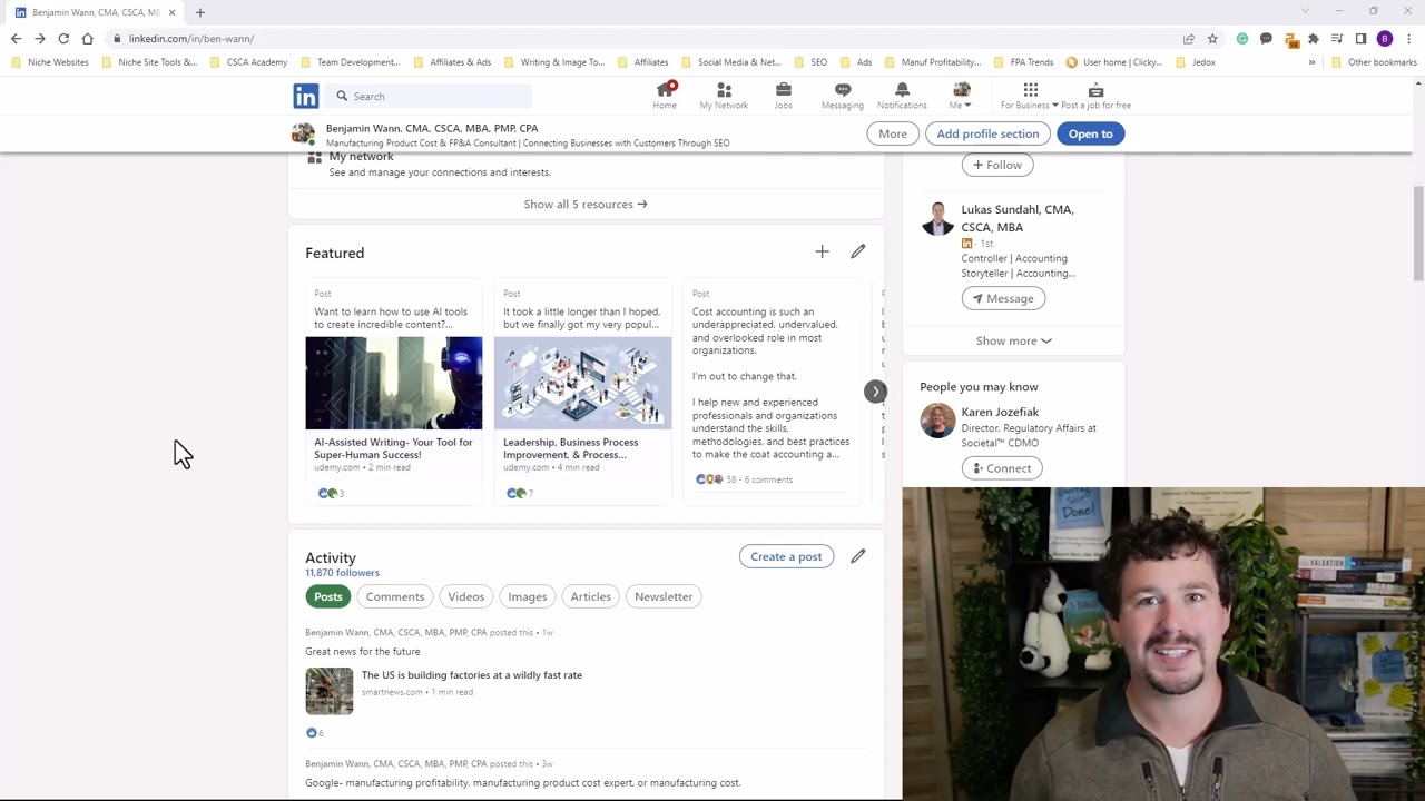 Networking on LinkedIn