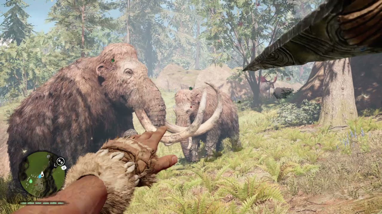 Far Cry Primal - Hunting with the Bloodfang Sabretooth Tiger