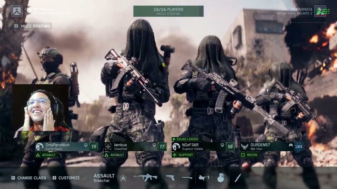 !bf6 | I just be tired, mang