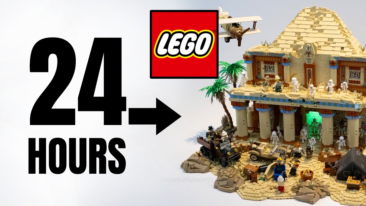 Can I Build The Ultimate LEGO Adventurers Scene In 24 Hours?!