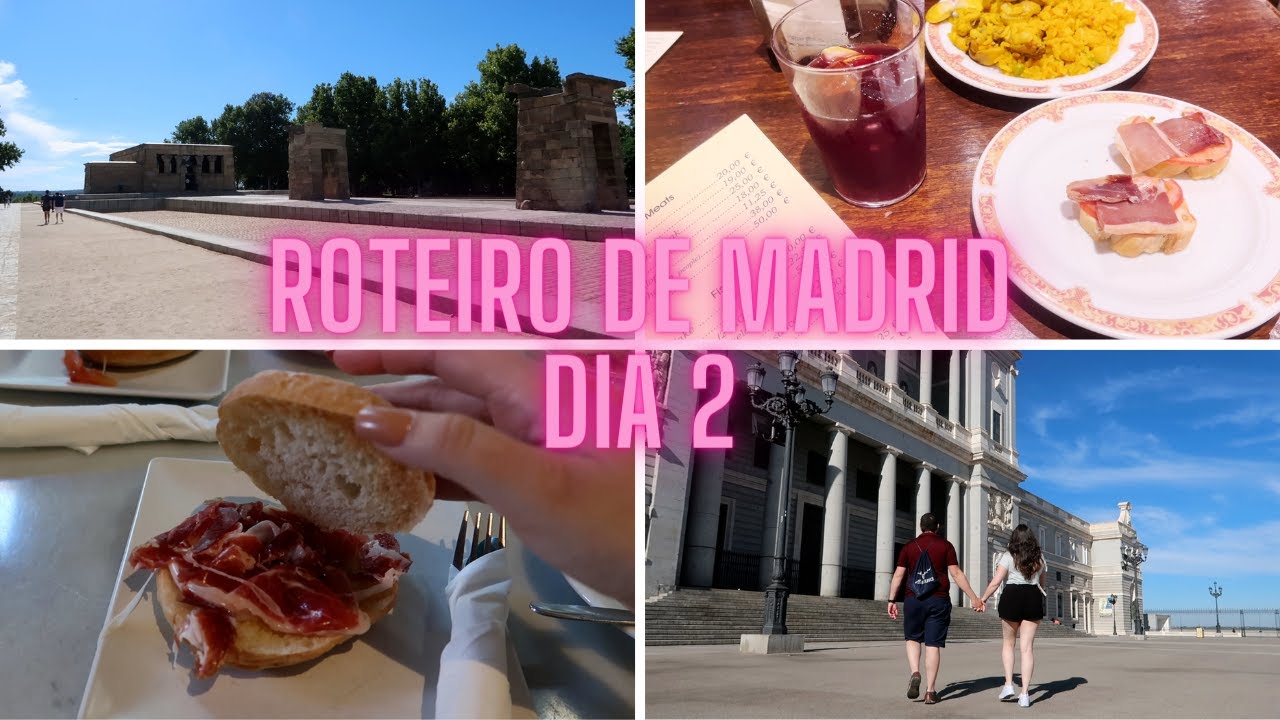 PALACIO REAL DE MADRID + TEMPLO EGIPCIO + COMIDA DE GRA&Ccedil;A EM MADRID