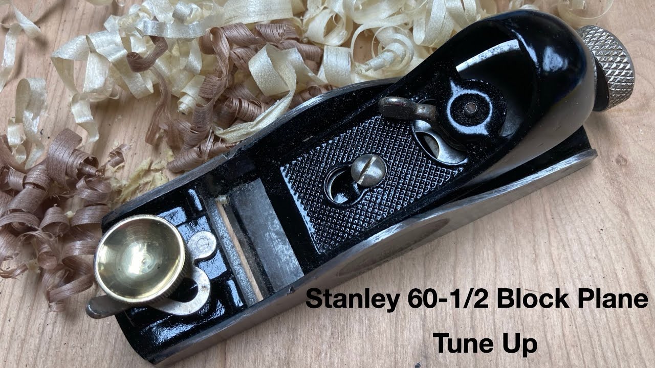 Очистите, заточите и испытайте на дороге рубанок Stanley 60-1/2 с низким углом наклона.