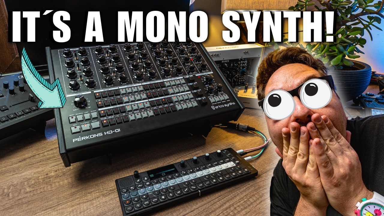 BEYOND DRUMS! USE PERKONS AS 4 MONO SYNTHS ft OP-XY
