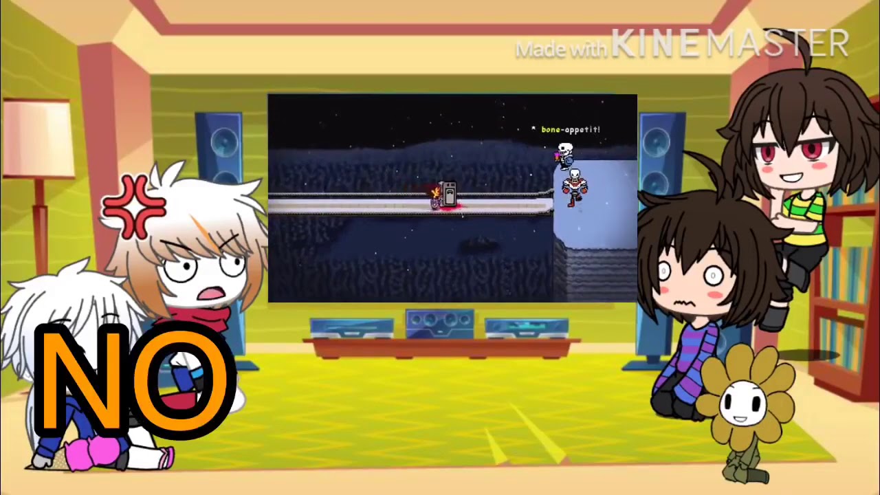 Undertale  reacts to Papyrus Calamity