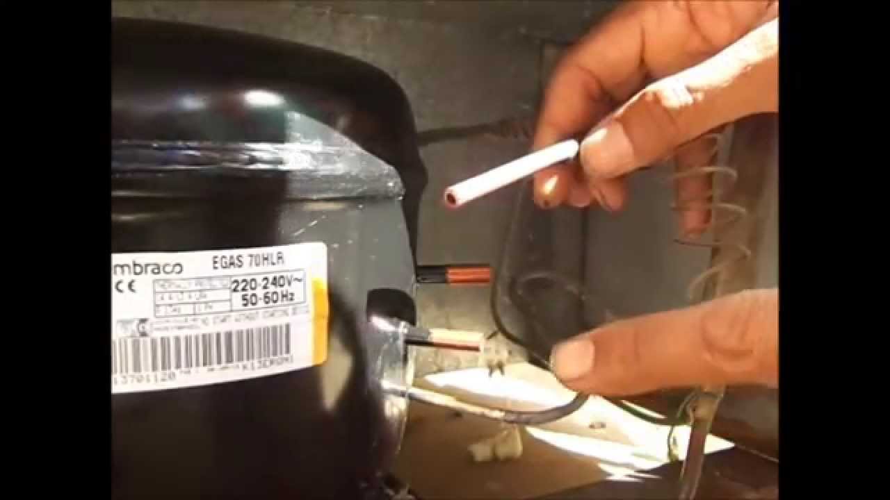 Motor e gás no freezer 3