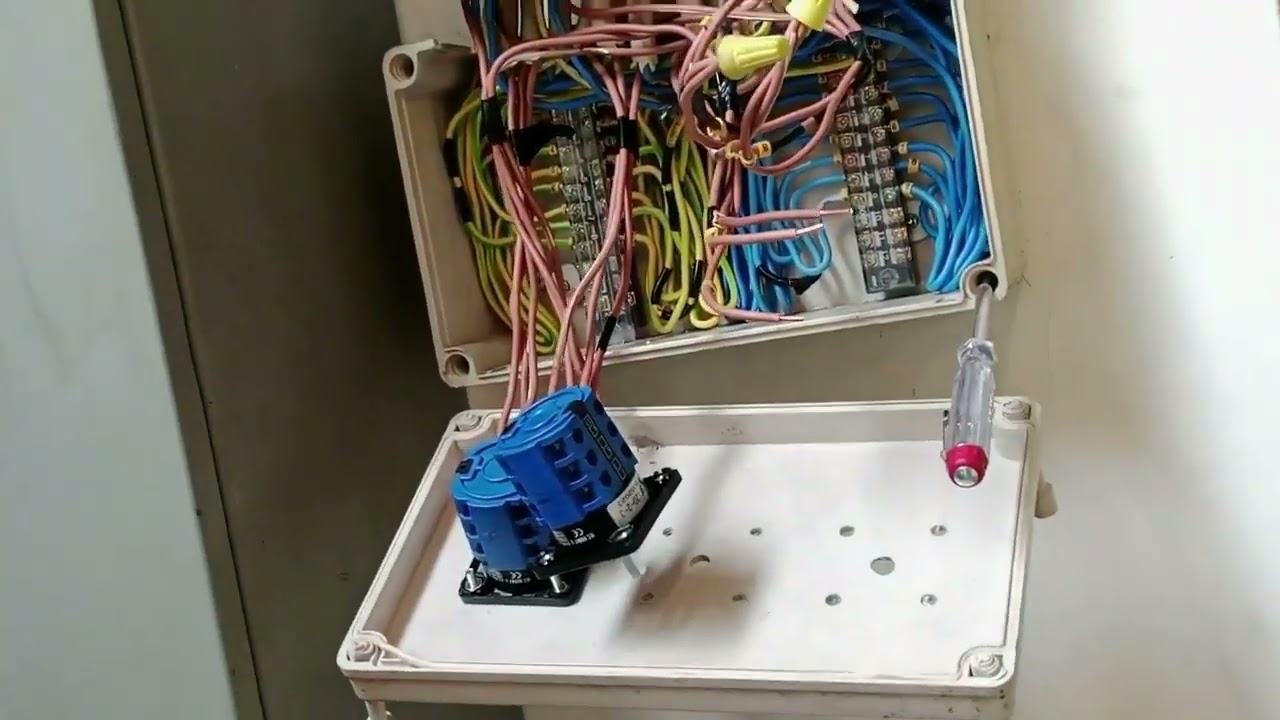 Tutorial cara pasang selector switch on of untuk lampu penerangan