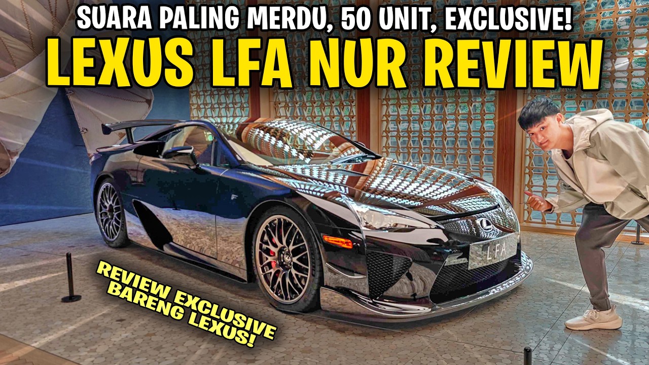 LEXUS LFA NURBURGRING SUPERCAR PALING GOKIL DI INDONESIA !! Review Lexus LFA Nurburgring Indonesia