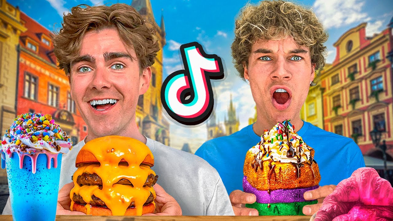 Tester Viralt TIKTOK MAD I Prag! Ft. Jeppe Ølgaard