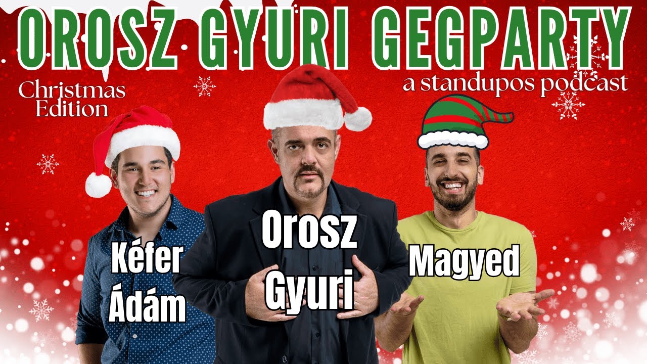 Orosz Gyuri GegParty - A standupos podcast - Harmadik r&eacute;sz