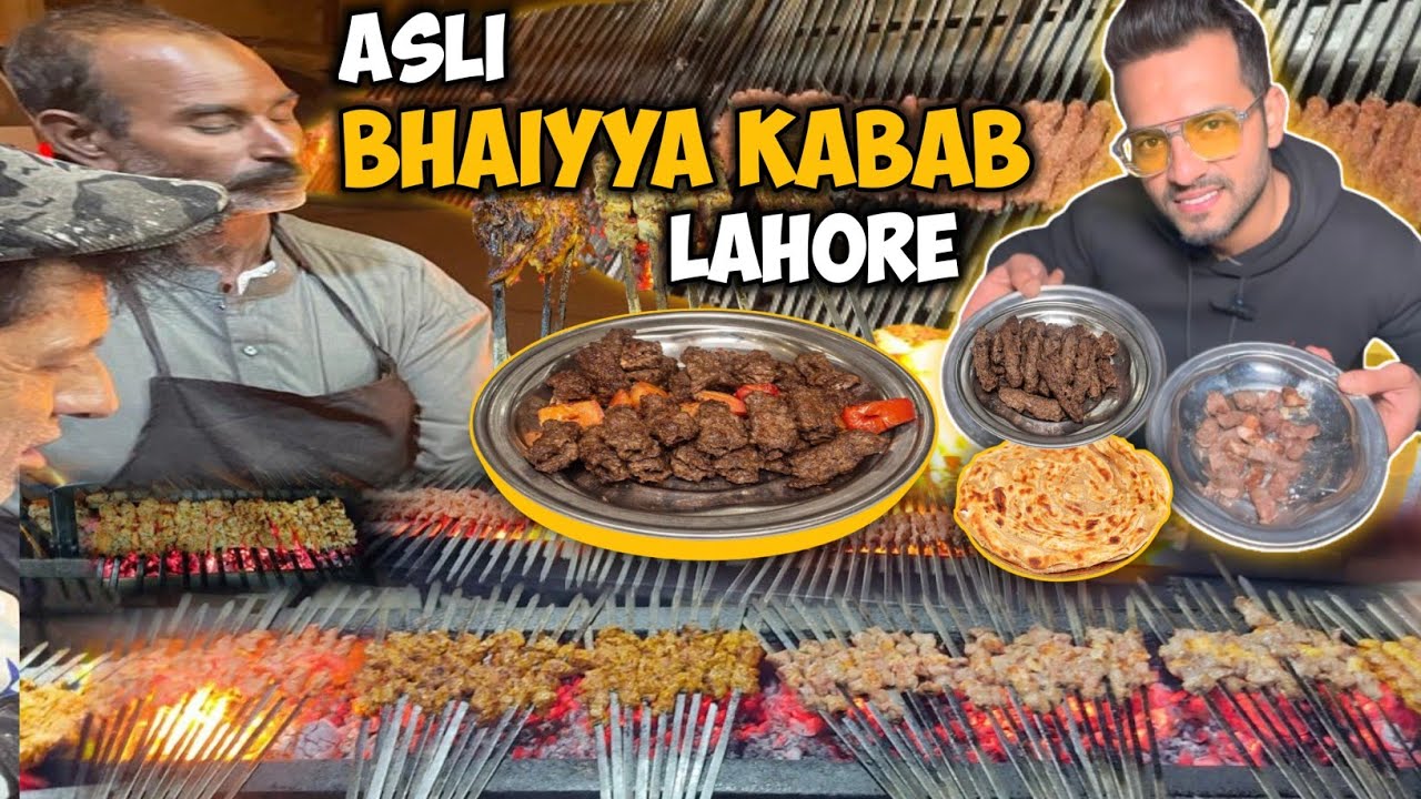 Famous Bhaiya ke Kabab | Model Town Street Food | Lahore Street Food