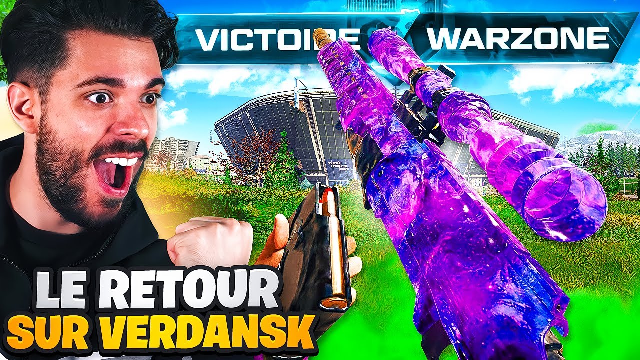 MON 1ER TOP 1 sur VERDANSK , LA MAP M'AVAIT MANQUÉ ...