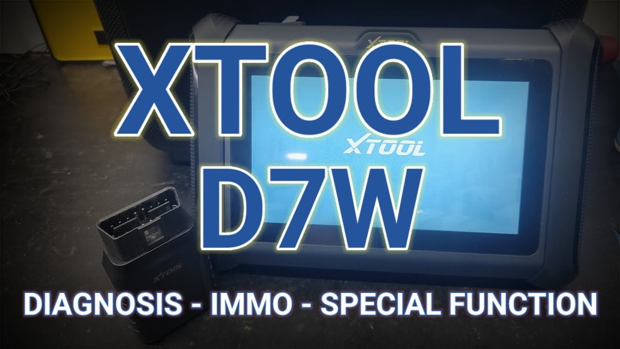Новый мультимарочный сканер XTOOL D7W - тестирование и обзор