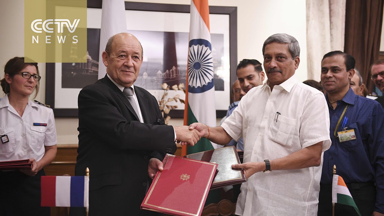 India, France sign deal for 36 Rafale fighter jets