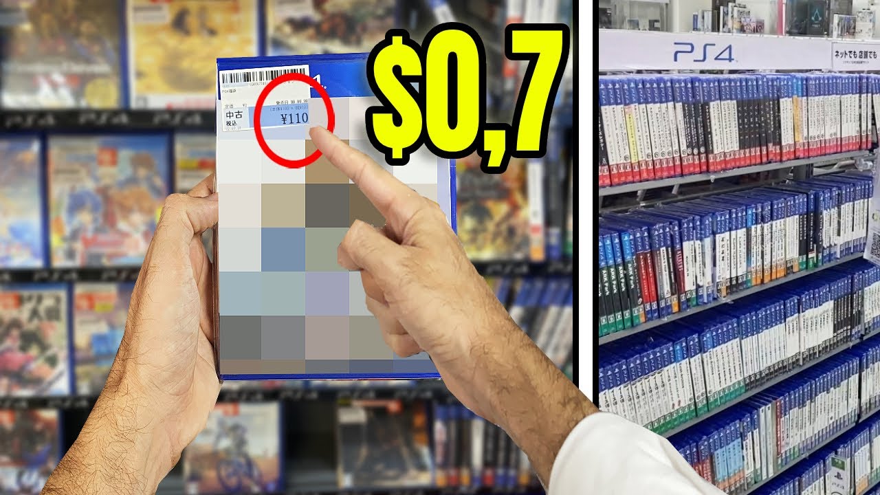 En BUSCA del JUEGO más BARATO de PLAYSTATION 4 en JAPON  | VIDEOJUEGOS  | PS4