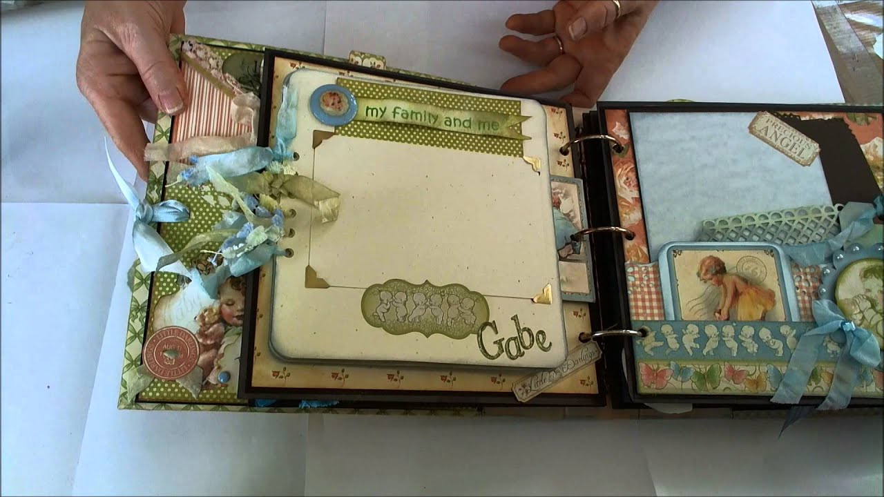 Graphic 45 Ring- Binder Baby Album