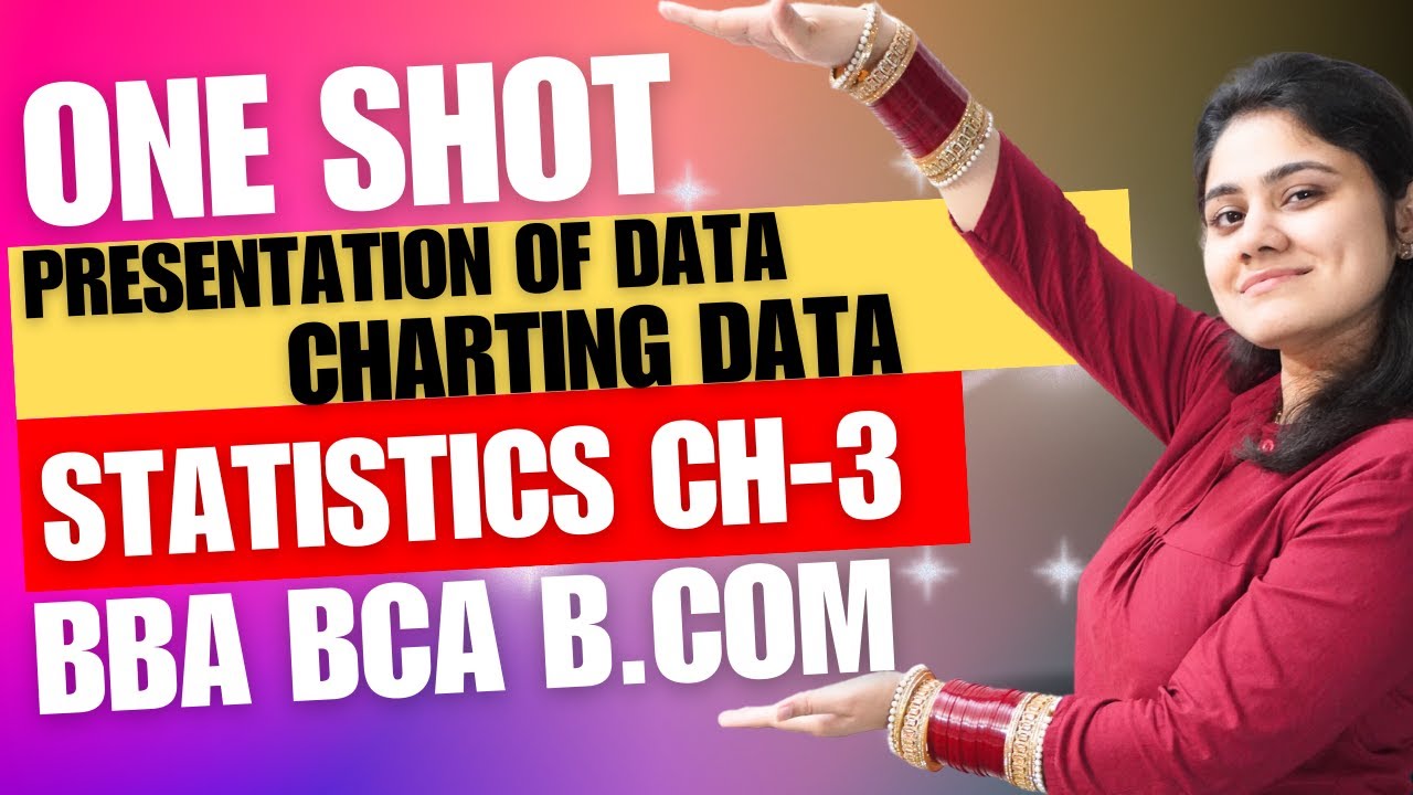Introduction to Presentation of Data|Charting Data|Statistics|BBA|BCA|B.COM|Dream Maths
