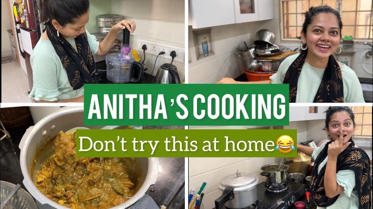 Mutton gravy பாவங்கள்😂ghee rice பரிதாபங்கள்😅 #anithasampathvlogs #mutton #gheerice #muttoncurry