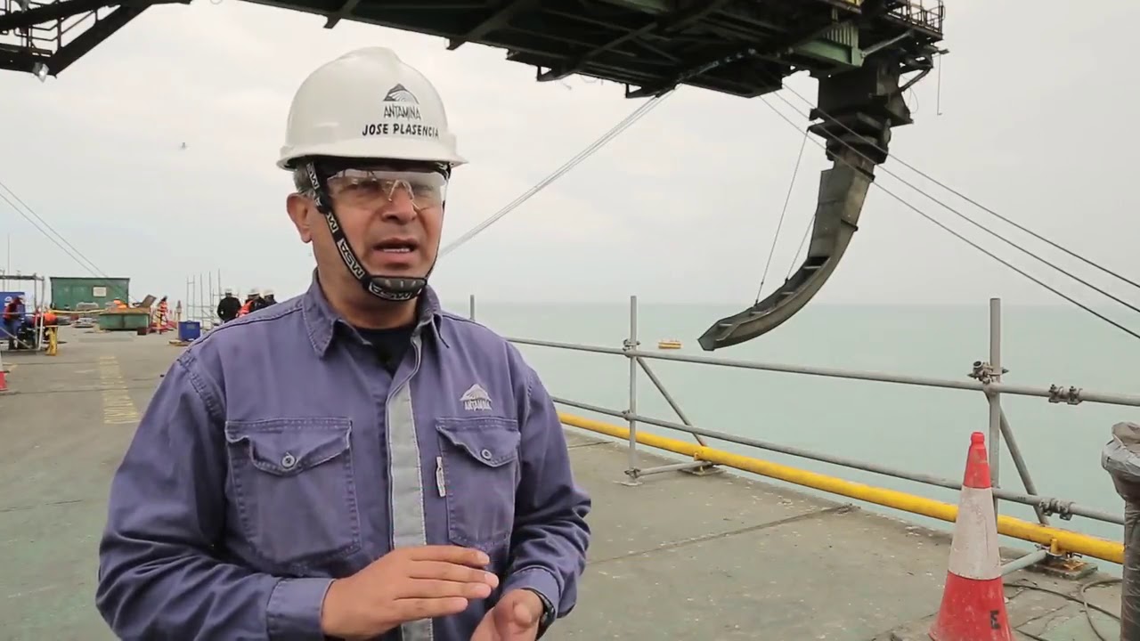 Antamina - Cambio de Cremallera Shiploader