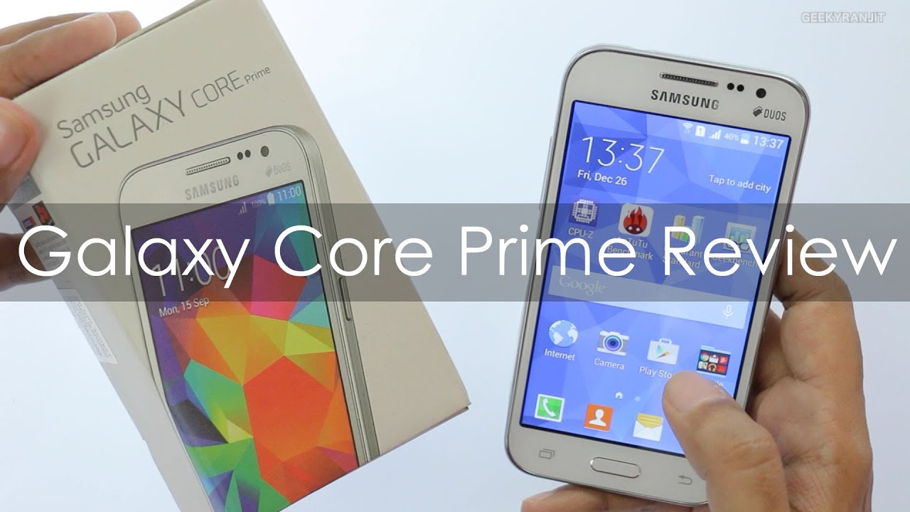 Samsung Galaxy Core Prime Budget Android Phone Review
