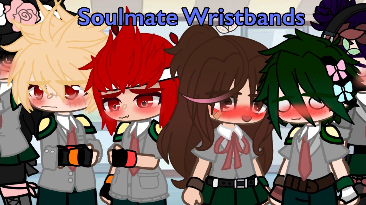 Soulmate Wristbands..|MHA|Izoucha|Kiribaku|Kamijirou|Todomomo|Minor MinaSero+TokoTsu|Glitchy screen|