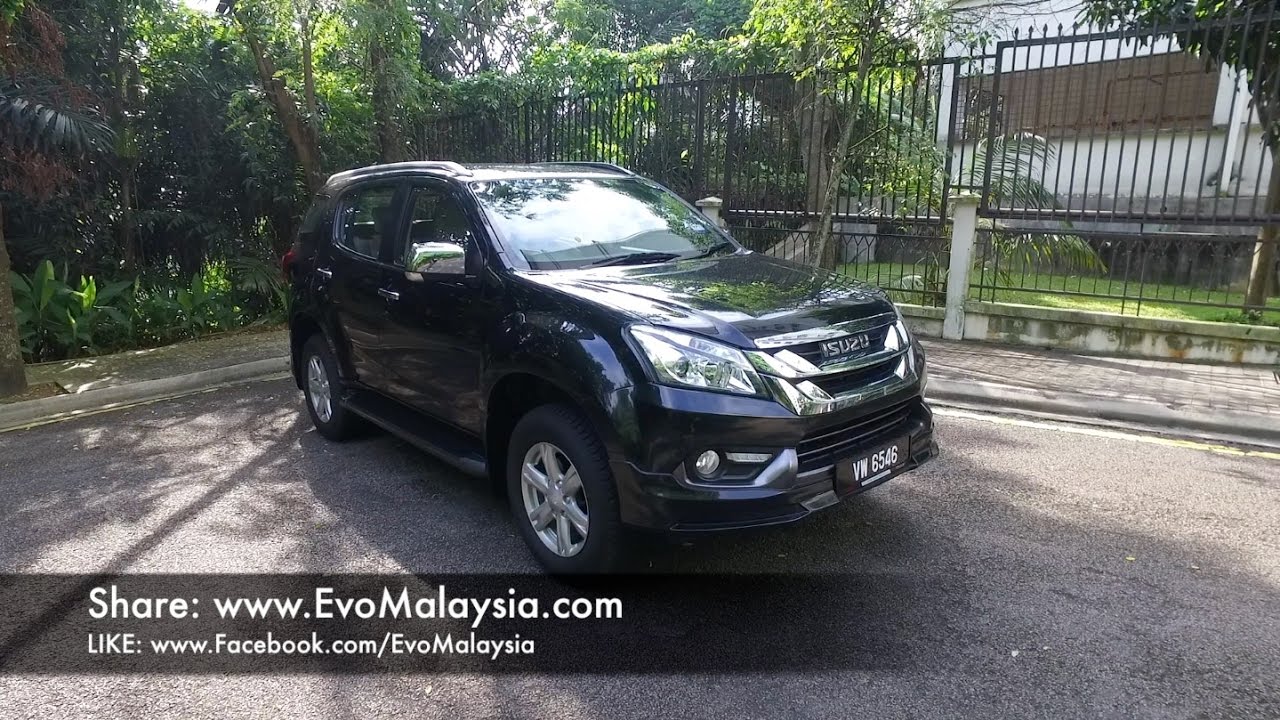 Evo Malaysia.com | 2017 Isuzu MU X Type S Full Detailed Walk Around Review by Bobby Ang
