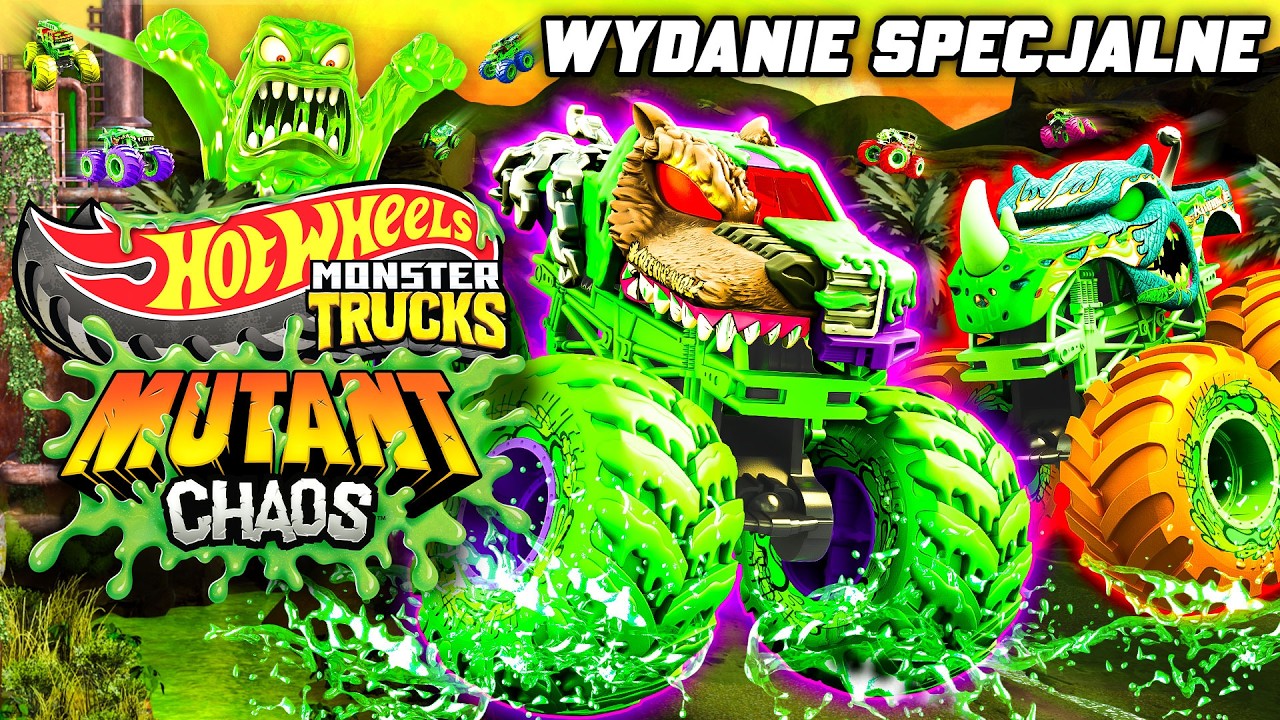 Wreckin' Wolf wywołuje ZMUTOWANY CHAOS! | Hot Wheels Monster Trucks | ODCINEK SPECJALNY