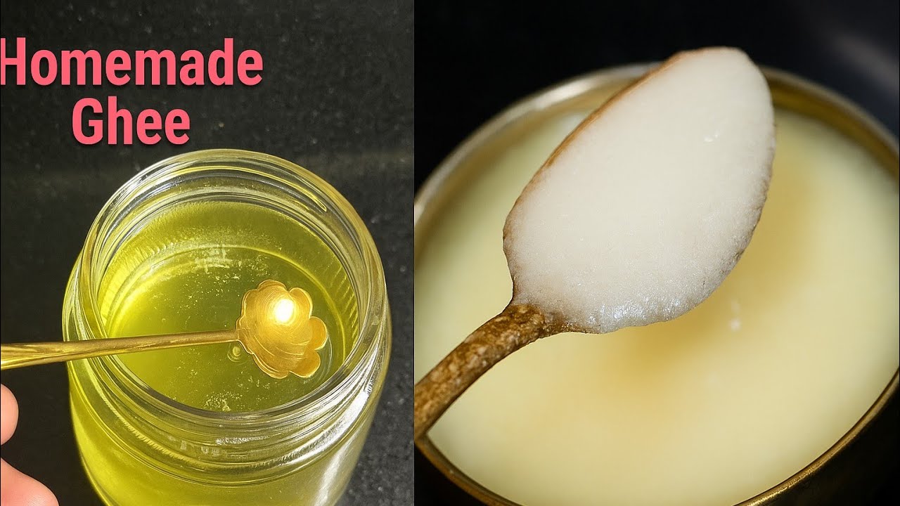 ఇంట్లో స్వచ్ఛమైన నెయ్యి సులభంగా తయారు|| ghee priparation at home
