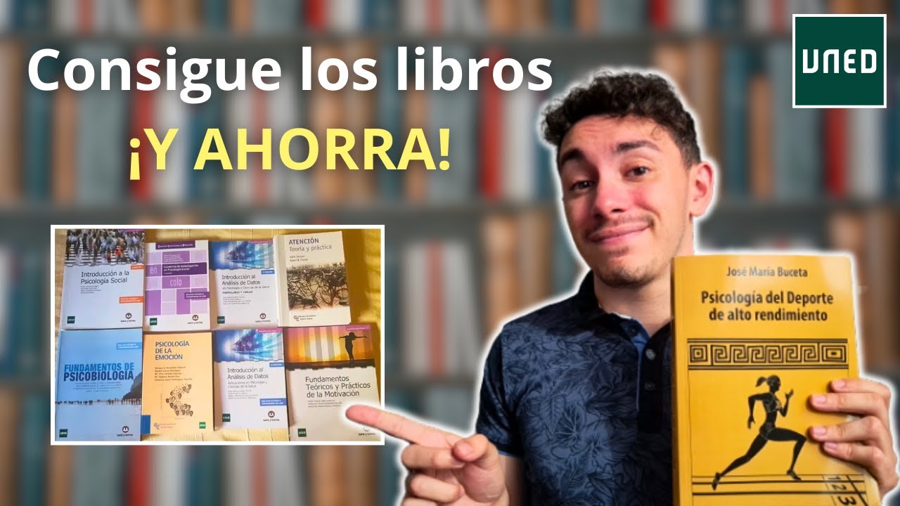 CÓMO CONSEGUIR los LIBROS de la UNED