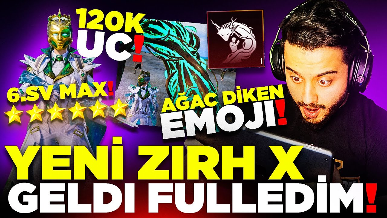 YENİ ZIRH X GELDİ! BU SEFER TAM BATTIK! 120 K GG🙁 PUBG Mobile