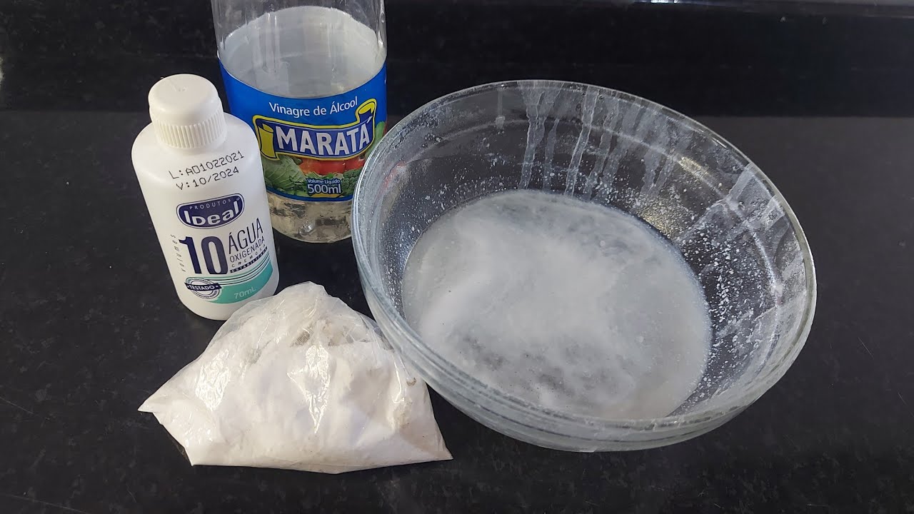 Como clarear as unhas 💅 amarelada das mães e pés, e eliminar fungos e chulé, receita caseira