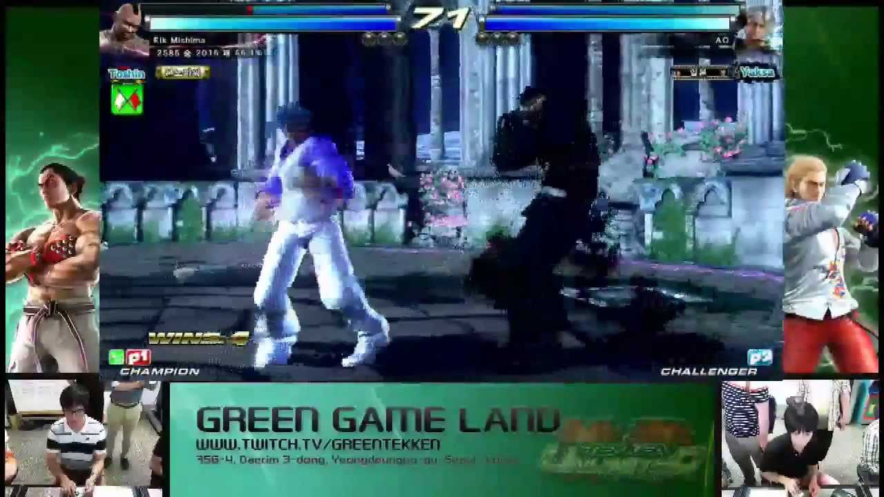 Tekken Tag 2 Unlimited Elk (Kazuya/Bruce) vs AO (Ogre/Jack/Lars/Jaycee/Lee)