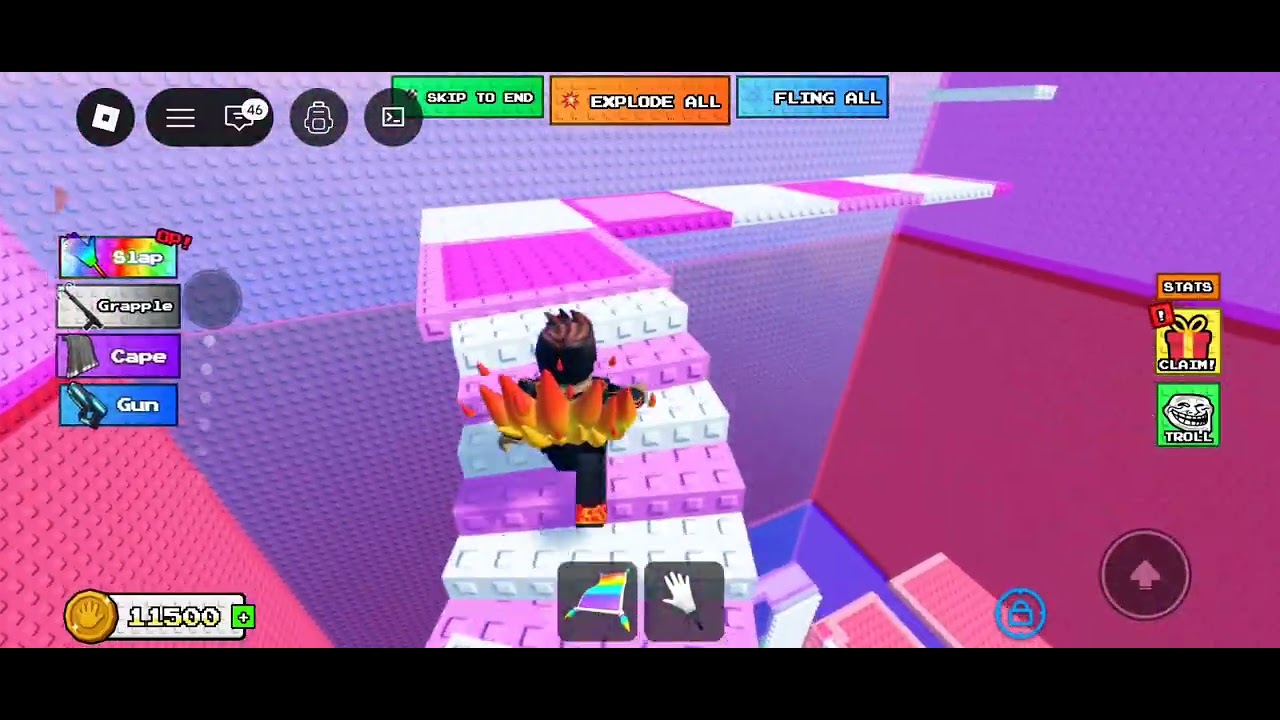Roblox Gear slap tower gameplay