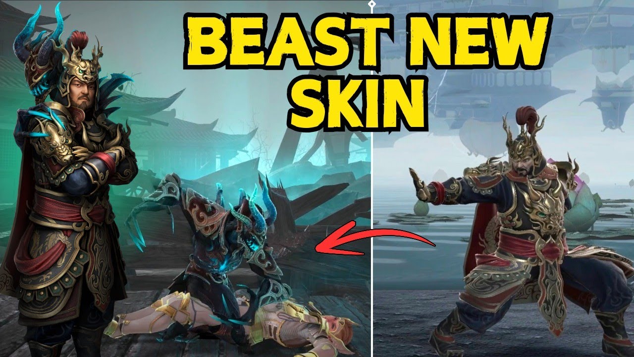For the First Time ever Beast Got the Skin 😈Emperor New epic Skin Gameplay || Shadow Fight 4 Arena