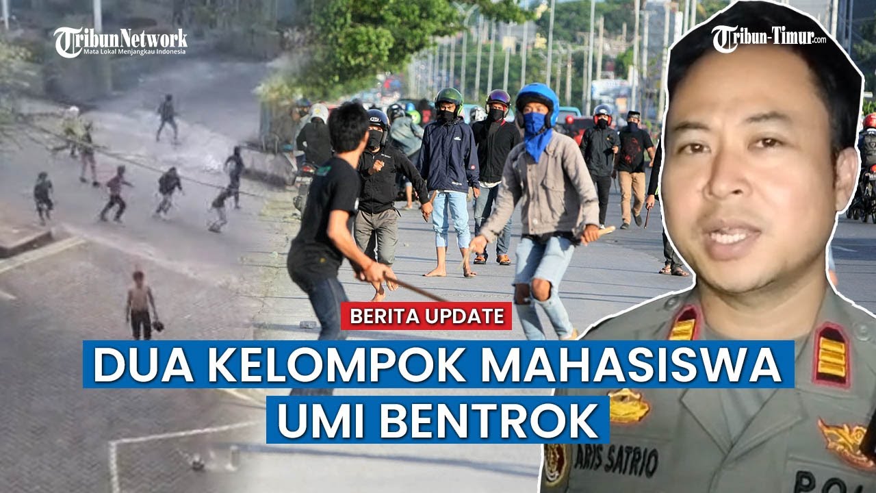 Dua Kelompok Mahasiswa Bentrok di Dalam Kampus UMI Makassar