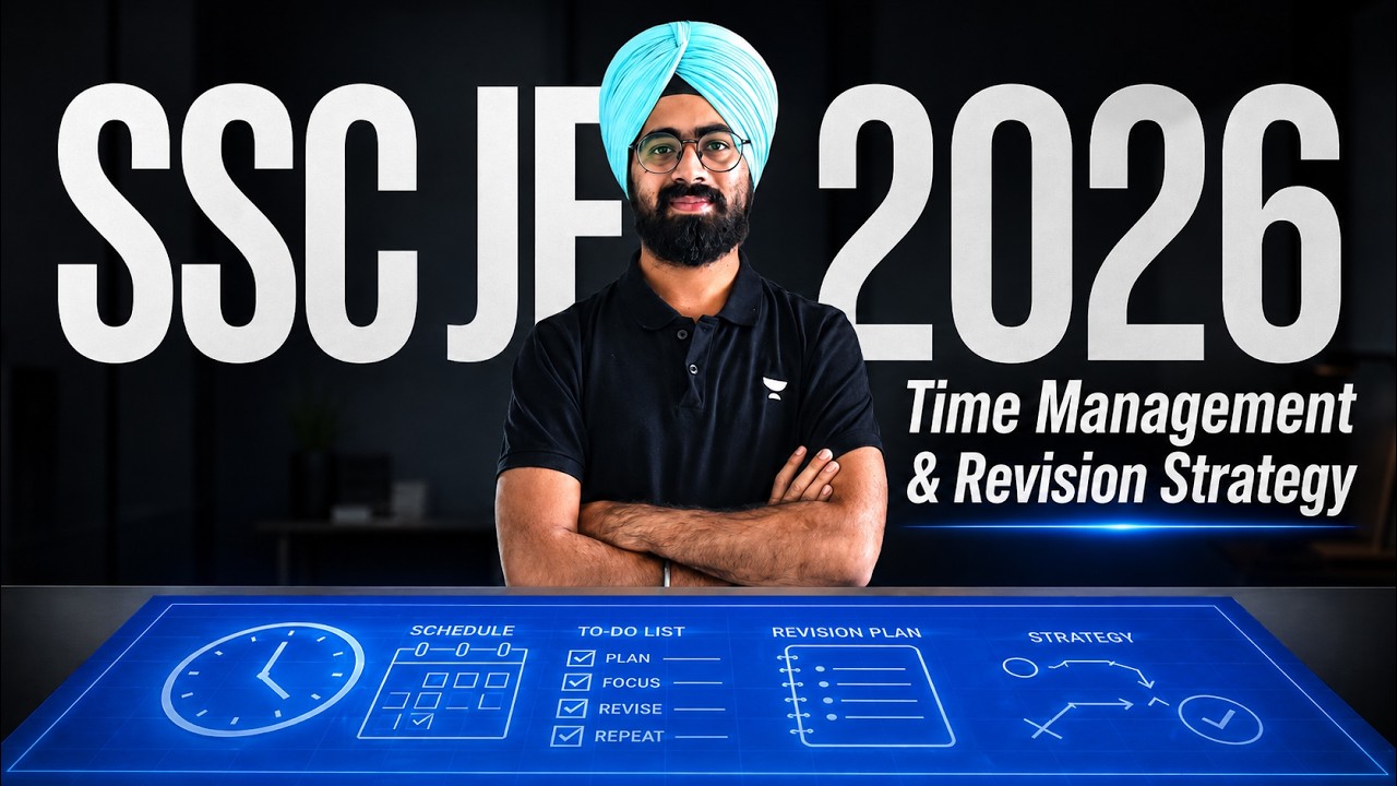 🚨 SSC JE 2026 Time Management & Revision Strategy 🔥 Crack SSC JE in Your First Attempt