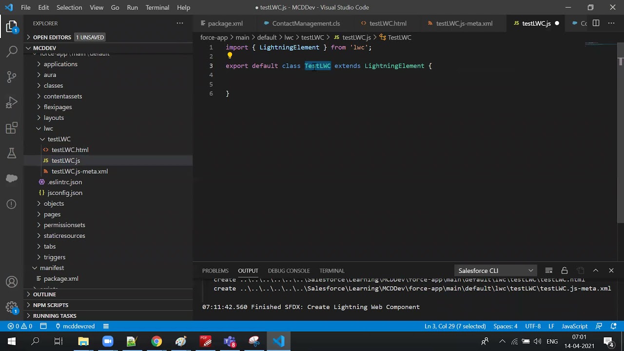 Salesforce Advance Dev Class 21, LWC Basics Part 2