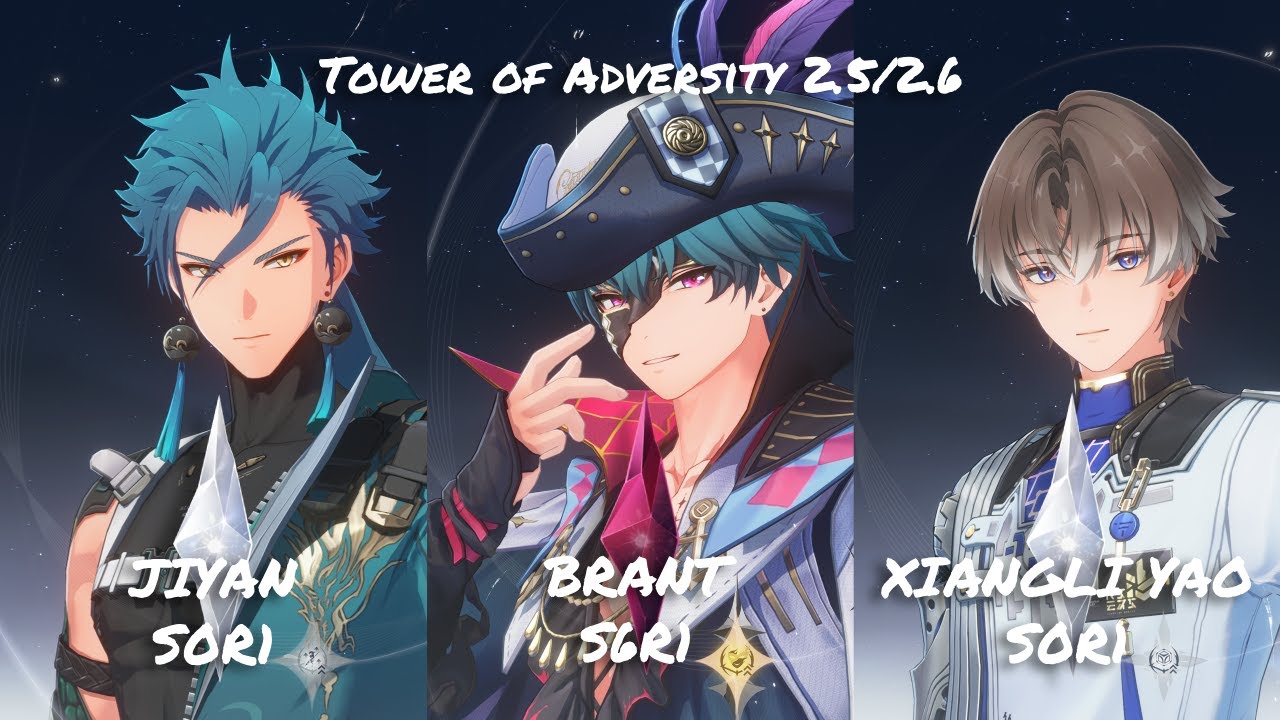 Tower of Adversity 2.5/2.6 | Jiyan S0 - Brant S6 - Xiangli Yao S0 | Wuthering Waves