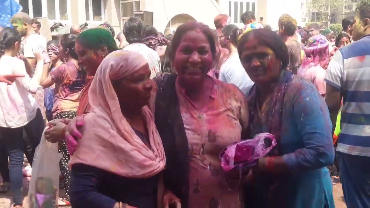 HOLI CELEBERATIONS-KV-2 NOIDA