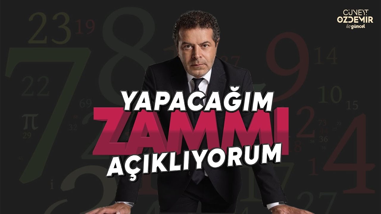 ASGARİ ÜCRET ZAMMI BEYAZ YAKALIYI NASIL ETKİLEYECEK? CÜNEYT ÖZDEMİR EKİBE ZAM REFERANSINI AÇIKLIYOR!