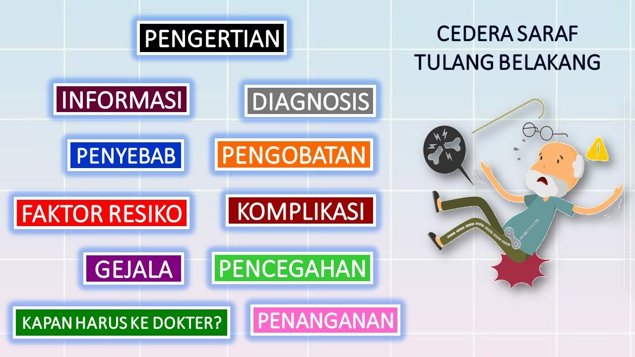 apa itu CEDERA SARAF TULANG BELAKANG?
