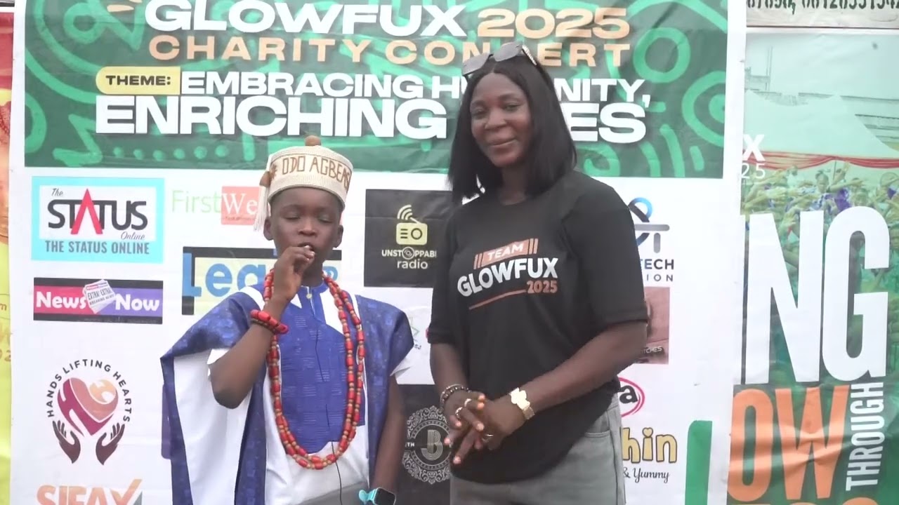 CHIEF ADIGUN OLOWE YORUBA MOMENT AT GLOWFUX 2025 CARPET