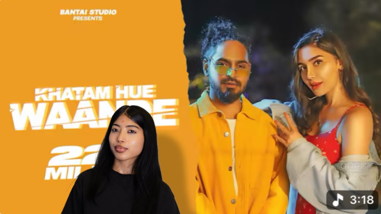 ISHTAR REACTS TO EMIWAY - KHATAM HUE WAANDE (Prod.YOKI) (OFFICIAL MUSIC VIDEO)