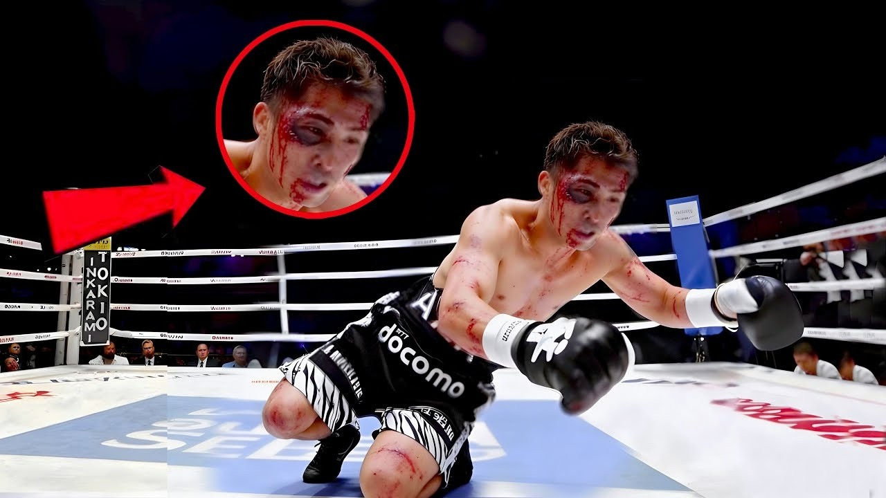 ¡Caído y casi FUERA! Naoya Inoue (Japón) vs Luis Nery (México)