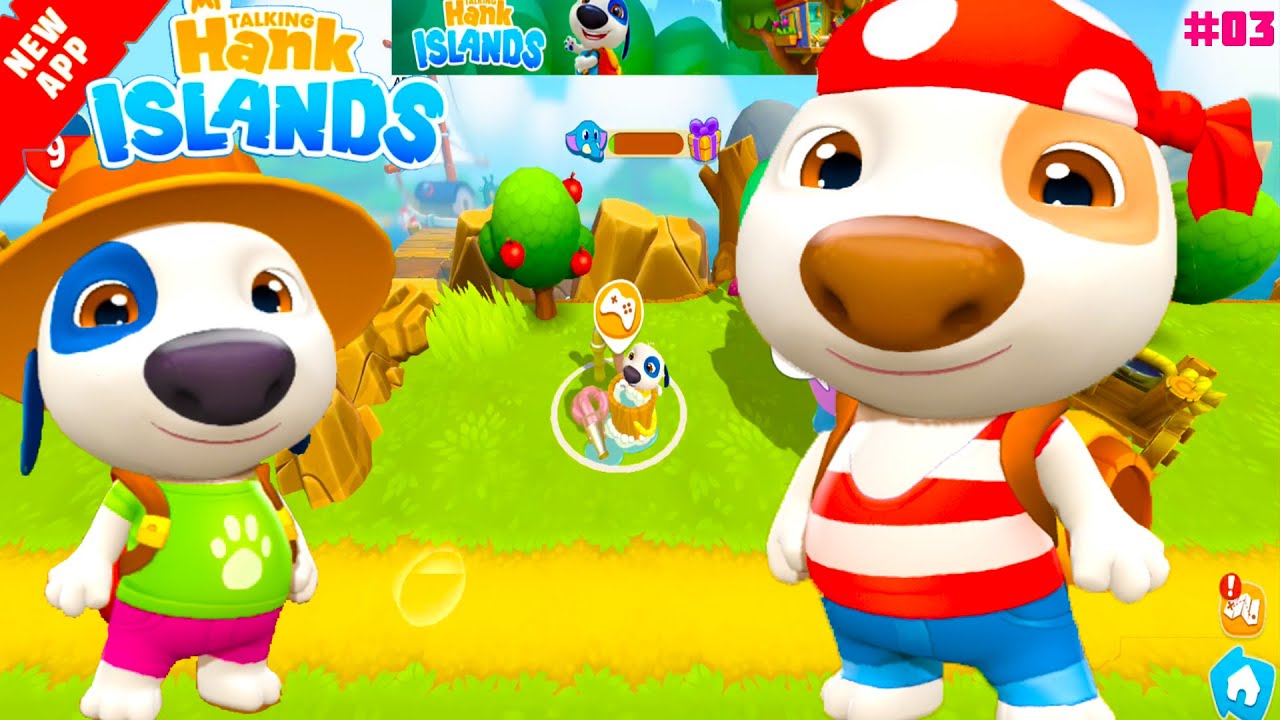 My Talking Hank Islands  | Gameplay Parte #03 (iOS Android)