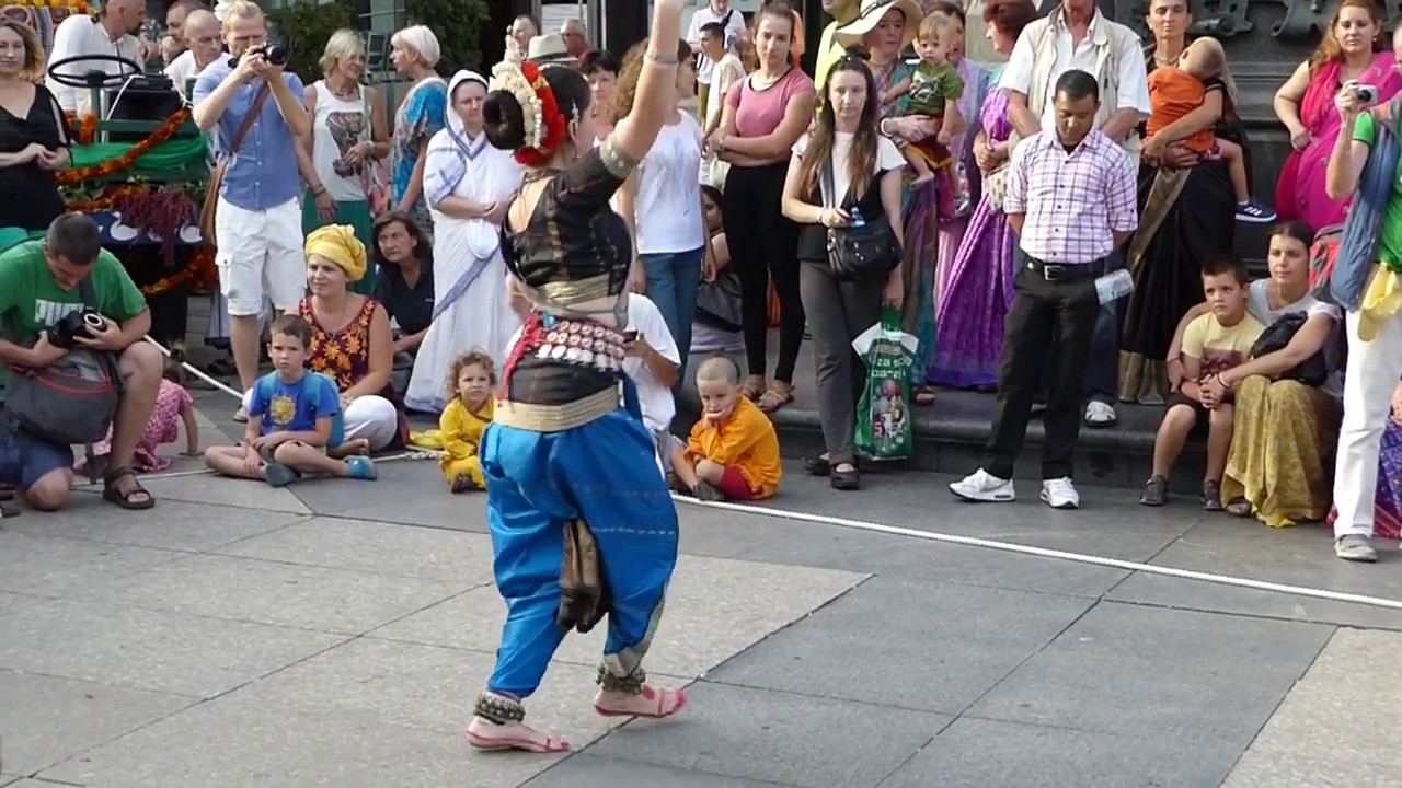 Jay Jagannath, Hare Krishna | Odissi Dance | Ratha Yatra Festival, Zagreb, Croatia 2018, Part 2