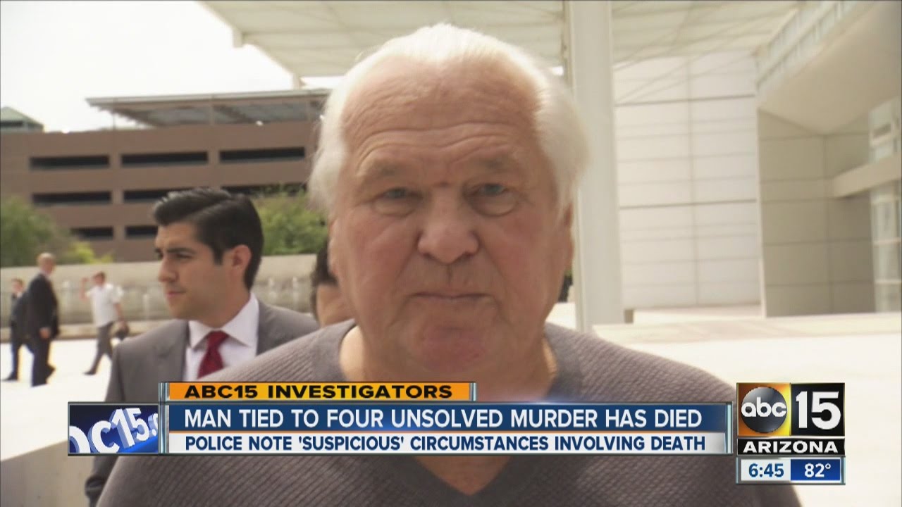 Man tied to four unsolved murders has died