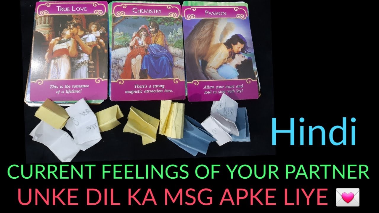 Hindi - APKE PARTNER KI CURRENT FEELINGS/UNION HOGI/KIA KAHNA CHAHTE APSE 💌❤️ TIMELESS READING