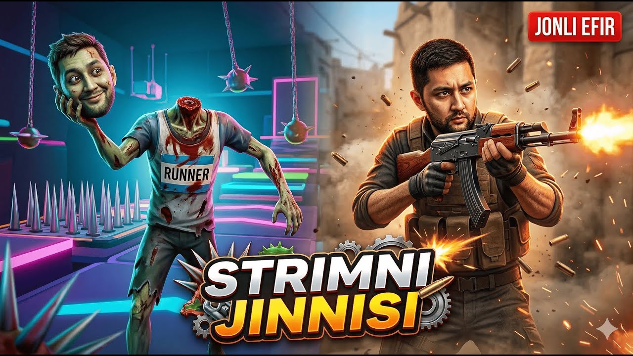Counter Strike 2 & Ben and Ed - Blood Party | Strimni Jinnisi | UzLider LIVE