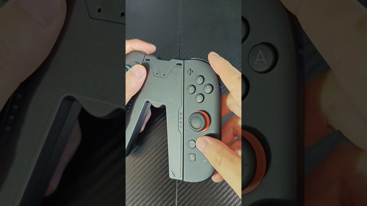 More comfortable Switch 2 JoyCon charging grip #switch2